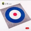 KELIK KS48028 United Kingdom Roundel - Acrylic 3 mm (240 x 240 mm) (190g) 1/48